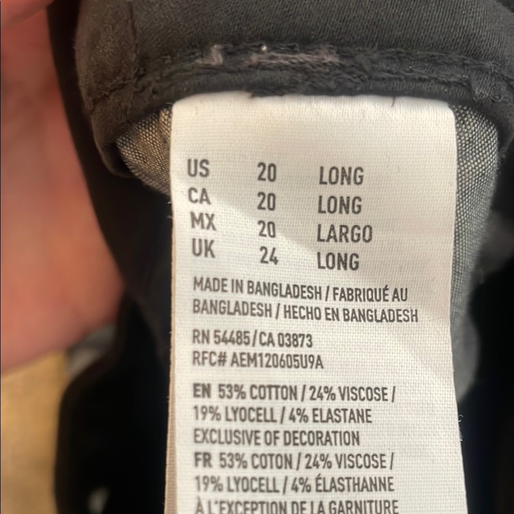 American Eagle Outfitters Black Jeggings - Picture 4 of 6